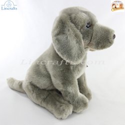 Soft Toy Weimaraner Dog by Faithful Friends (25cm)H FWE03