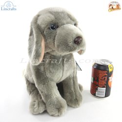 Soft Toy Weimaraner Dog by Faithful Friends (25cm)H FWE03