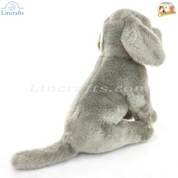 Soft Toy Weimaraner Dog by Faithful Friends (25cm)H FWE03