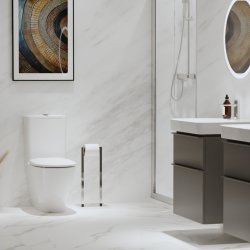 Geberit Smyle 3-in-1 Rimless Close-Coupled Toilet Pack with Pan, Cistern & Soft Close Seat