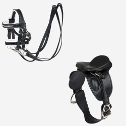 Lemieux Toy Pony - Skye Dressage Set Double Bridle Saddle Bandages Pad Overreach Boots