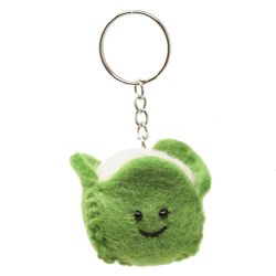 Cauliflower - Wool Felt - Keyring
