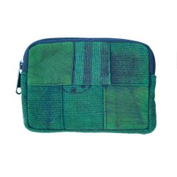 Embroidered Purse - Green