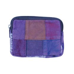 Embroidered Purse - Purple