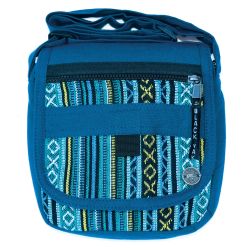 Small Gheri Panel Bag - Blue