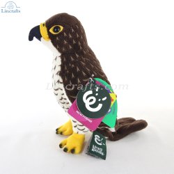 Soft Toy Peregrine Falcon by Living Nature (18cm) AN559