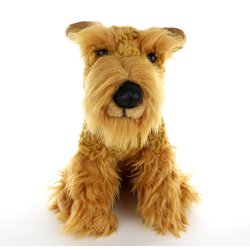 Soft Toy Airedale Terrier Dog by Faithful Friends (25cm)H FAT03