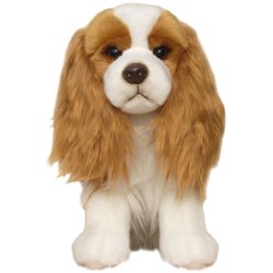 Soft Toy King Charles Cavalier Spaniel by Faithful Friends (23cm)H FBCAV03