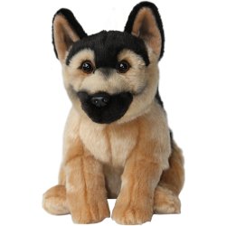 Soft Toy German Shepherd Dog by Faithful Friends (23cm)H FGSD03