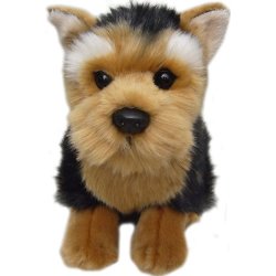 Soft Toy Yorkshire Terrier Puppy Dog by Faithful Friends (22cm)H FYT03