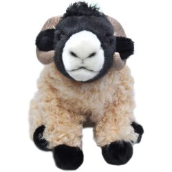 Soft Toy Black Faced Sheep by Faithful Friends (23cm)H FHS03
