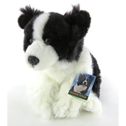 Soft Toy Border Collie Dog by Faithful Friends (23cm)H FBC03