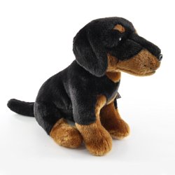 Soft Toy Doberman Dog by Faithful Friends (25cm)H FD003