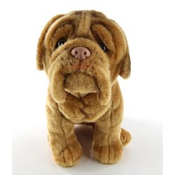 Soft Toy Douge de Bordeaux Puppy Dog by Faithful Friends (23cm)H FDDB03