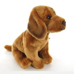 Soft Toy Dog, Hungarian Vizsia by Faithful Friends (25cm)H FHV03