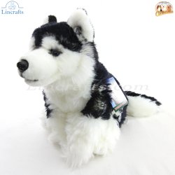 Soft Toy Siberian Husky Dog by Faithful Friends (22cm)H FSIB03