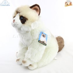 Soft Toy Plush Ragdoll Cat by Faithful Friends (25cm)H FRAG03