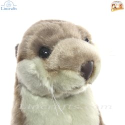 Soft Toy Plush Otter by Faithful Friends (32cm)H OTR03