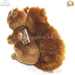 Soft Toy Plush Squirrel by Faithful Friends (25cm)H FRS03