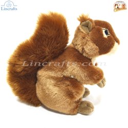 Soft Toy Plush Squirrel by Faithful Friends (25cm)H FRS03