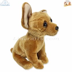 Plush Soft Toy Chihuahua Dog by Faithful Friends (23cm)H FCH03
