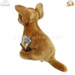 Plush Soft Toy Chihuahua Dog by Faithful Friends (23cm)H FCH03