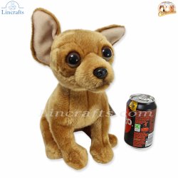 Plush Soft Toy Chihuahua Dog by Faithful Friends (23cm)H FCH03