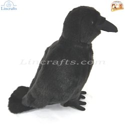 Plush Soft Toy Raven by Faithful Friends (24cm)H RWB02