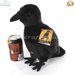 Plush Soft Toy Raven by Faithful Friends (24cm)H RWB02