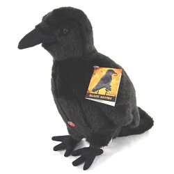 Plush Soft Toy Raven by Faithful Friends (24cm)H RWB02