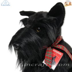 Plush Soft Toy Scottish Terrier Dog, Dougal, by Faithful Friends (28cm)H FSD07