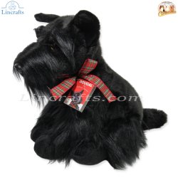 Plush Soft Toy Scottish Terrier Dog, Dougal, by Faithful Friends (28cm)H FSD07