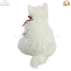 Plush Soft Toy West Highland Terrier Dog, Wallace, by Faithful Friends (28cm)H FWH07