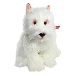 Plush Soft Toy West Highland Terrier Dog, Wallace, by Faithful Friends (28cm)H FWH07