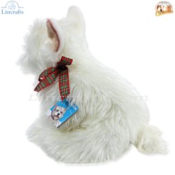 Plush Soft Toy West Highland Terrier Dog, Wallace, by Faithful Friends (28cm)H FWH07