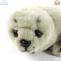 Plush Soft Toy Grey Seal by Faithful Friends (22cm)L FGS03