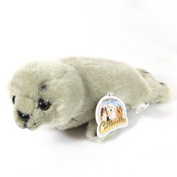 Plush Soft Toy Grey Seal by Faithful Friends (22cm)L FGS03