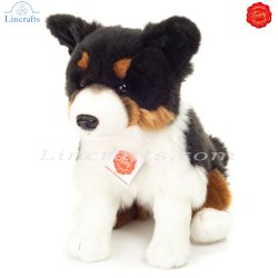 Plush Soft Toy Tri-color Border Collie by Teddy Hermann (30 cm) 91956