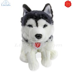 Plush Soft Toy Husky by Teddy Hermann (30 cm) 91976