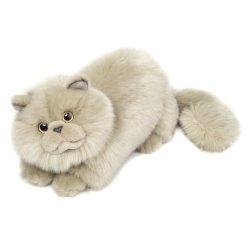 Plush Soft Toy Persian Cat by Teddy Hermann (24 cm) 91839