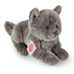 Plush Soft Toy Carthusian Cat by Teddy Hermann (20 cm) 91831