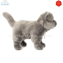 Plush Soft Toy Carthusian Cat by Teddy Hermann (20 cm) 91836