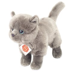 Plush Soft Toy Carthusian Cat by Teddy Hermann (20 cm) 91836