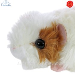 Plush Soft Toy Guinea Pig gold & white by Teddy Hermann (18 cm) 92619