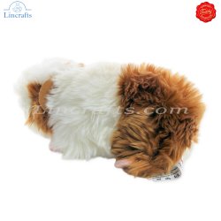 Plush Soft Toy Guinea Pig gold & white by Teddy Hermann (18 cm) 92619