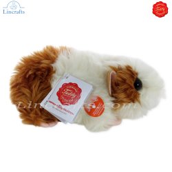 Plush Soft Toy Guinea Pig gold & white by Teddy Hermann (18 cm) 92619