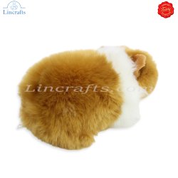 Plush Soft Toy Guinea Pig gold & white by Teddy Hermann (20 cm) 92639