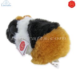 Plush Soft Toy Guinea Pig tricolour by Teddy Hermann (20 cm) 92640