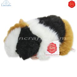 Plush Soft Toy Guinea Pig tricolour by Teddy Hermann (20 cm) 92640