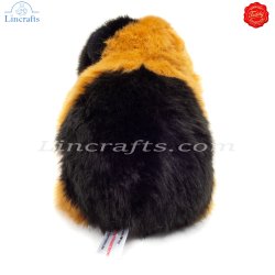 Plush Soft Toy Guinea Pig black & gold by Teddy Hermann (20 cm) 92660